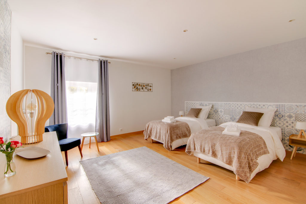 Chambre double-Suite hygge- La Villa des Ducs